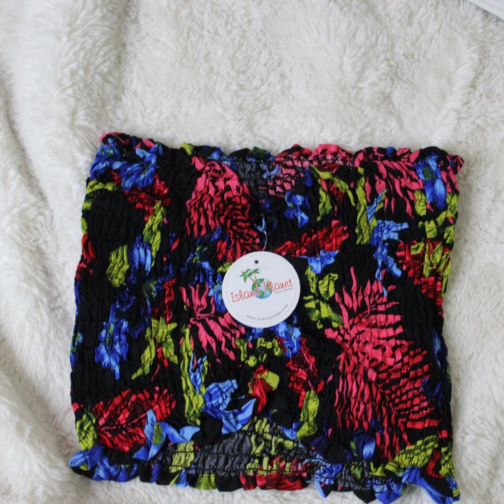 Island Paradise Tubetop -- Medium -- NWT